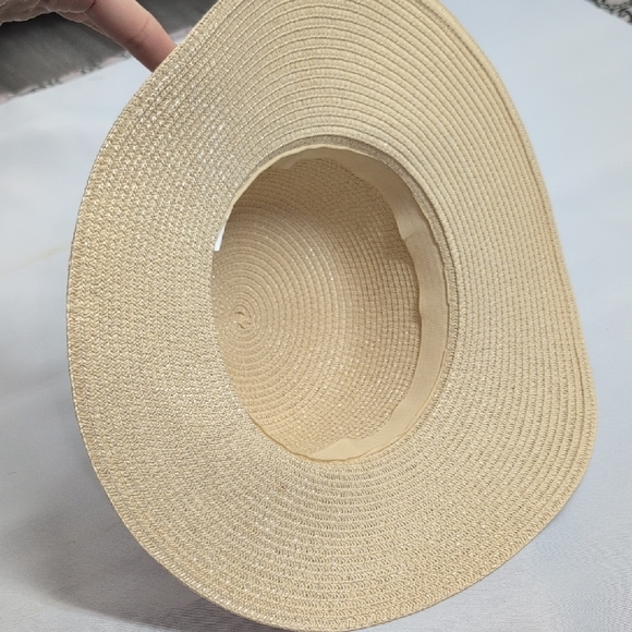 NWOT Source Unknown Tan Wide-Brim Hat - Picture 2 of 8